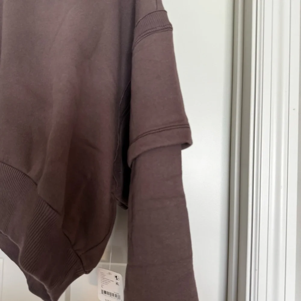 Free People SNOW FLOW HOODIE NWT size Large color driftwood - Picture 8 of 12